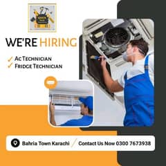 Ac Technician and Frigde Technician Required 0