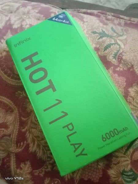 infinix hot 11 play  4/64 best condition 2