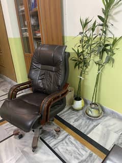 Head office Boss chair in leather