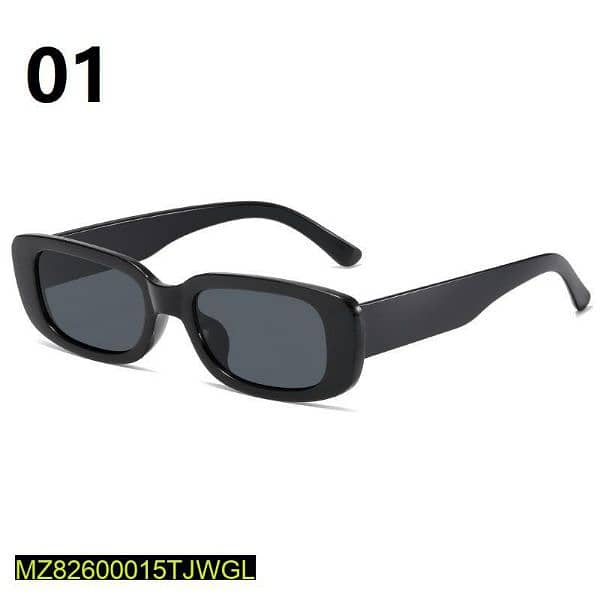 women's square frame Sunglasses 1