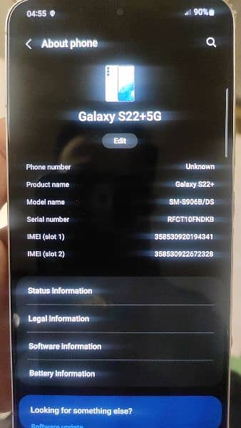 Samsung s22 plus 8/128 4