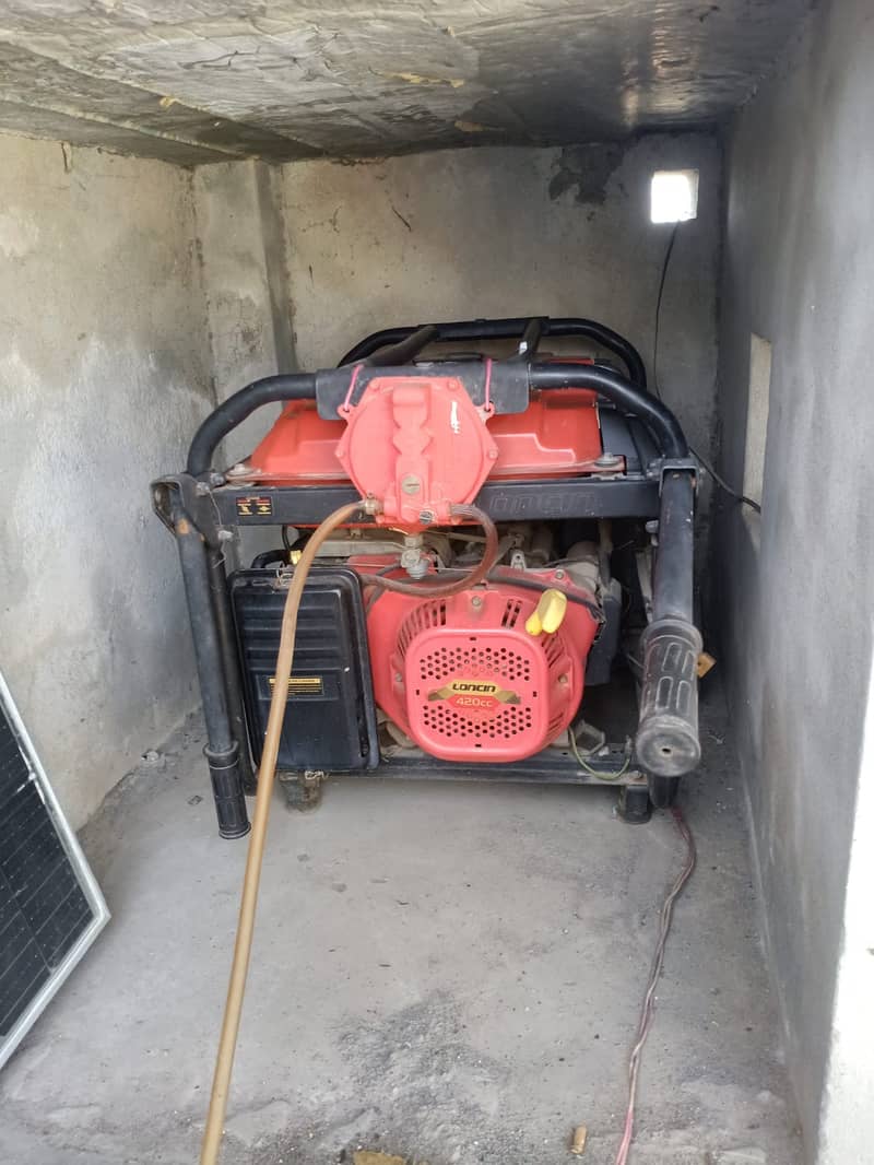 Loncin Generator (CNG+PETROL) 6500KW Only For 99000 RS 1