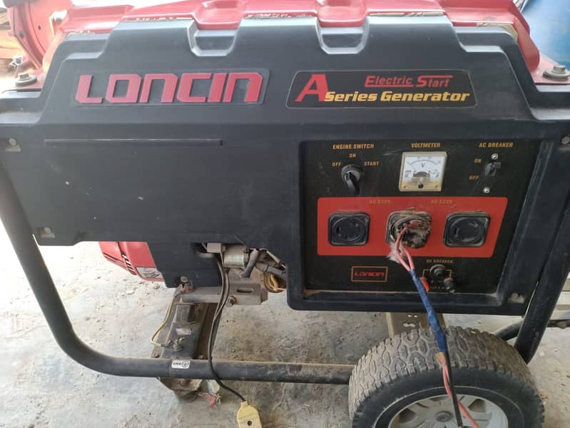 Loncin Generator (CNG+PETROL) 6500KW Only For 99000 RS 2
