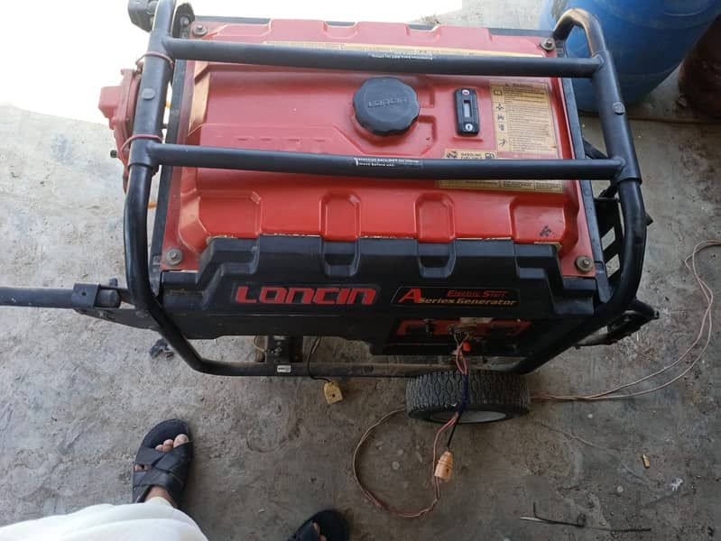 Loncin Generator (CNG+PETROL) 6500KW Only For 99000 RS 5