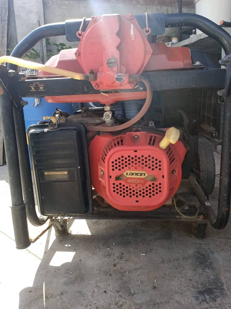 Loncin Generator (CNG+PETROL) 6500KW Only For 99000 RS 15
