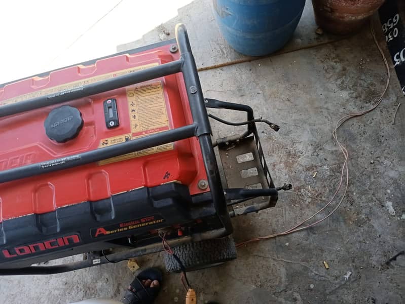 Loncin Generator (CNG+PETROL) 6500KW Only For 99000 RS 18