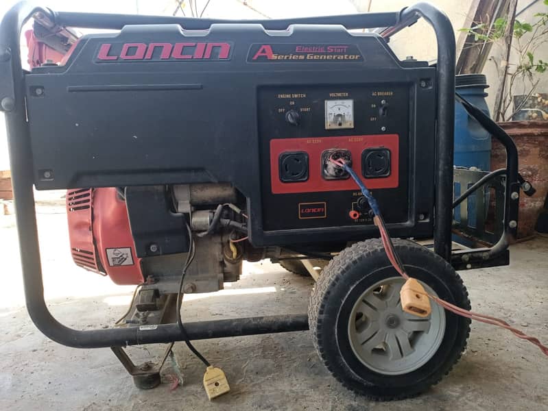 Loncin Generator (CNG+PETROL) 6500KW Only For 99000 RS 19