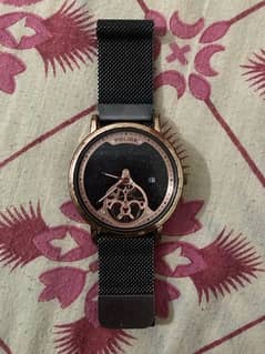 Rose Gold Police watch unisex
