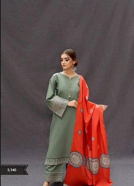 Summer lawn collection for women 3 and 2 piece unstitched suits 9