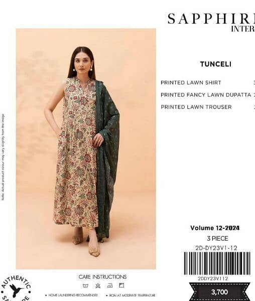 Summer lawn collection for women 3 and 2 piece unstitched suits 16