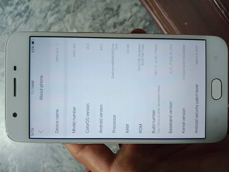 Oppo A57 For Sale 5