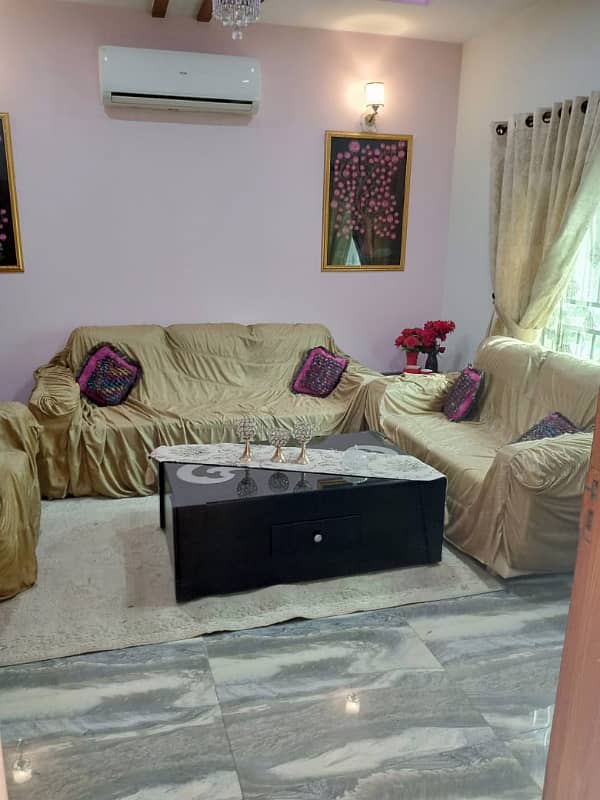 10 MARLA FURNISHED LOWER PORTION FOR RENT IN SECTOR C BAHRIA TOWN LAHORE 1