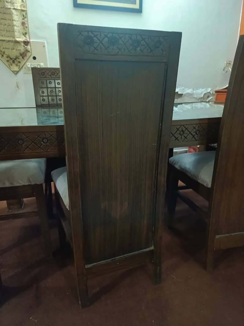 wooden dining table set for sale 1