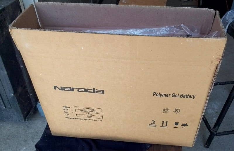 Narada 12v-100 Ah battery available with low price 2