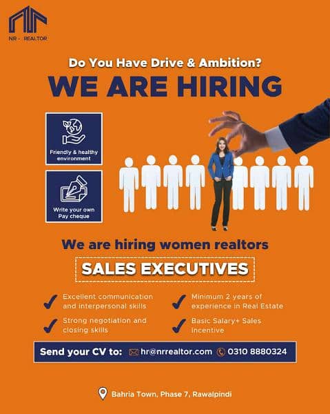 we are hiring  
Male and female sales executive 0