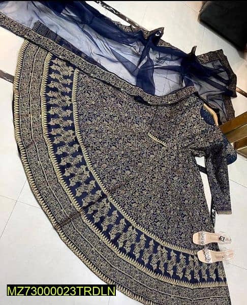 3pcs women's stitched printed khatan silk maxi 2