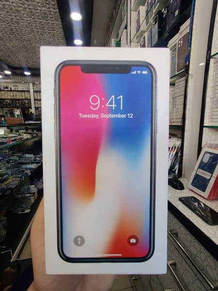 iPhone X 64GB PTA With Complete Box 1