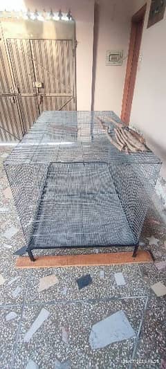 galvanized flying cage