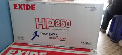 Exide HP250 (12V, 180AH, 25 Plates)