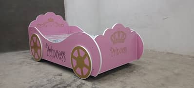 Girls Car Bed for Bedroom Sale in Pakistan 0