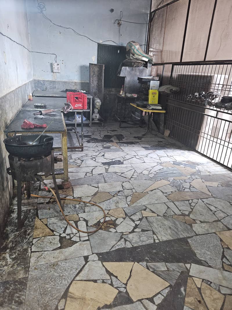 Restaurant for rent with Ac furniture machinery and equipment 13
