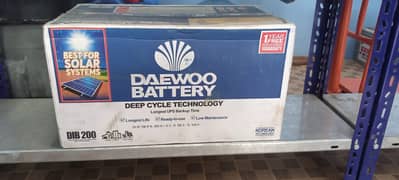 Daewoo Deep Cylce Battery - DIB 180 (145AH, 12V)