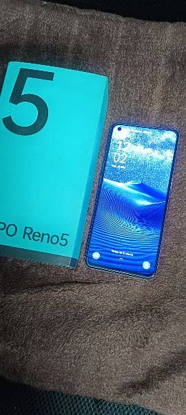 Oppo Reno 5 8+4gb ram 128gb rom display finger 1