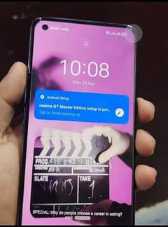 realme gt master edition5g mobile 10 by 10 condition complete box