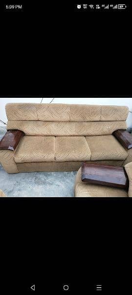 sofa set for urgent sale 4