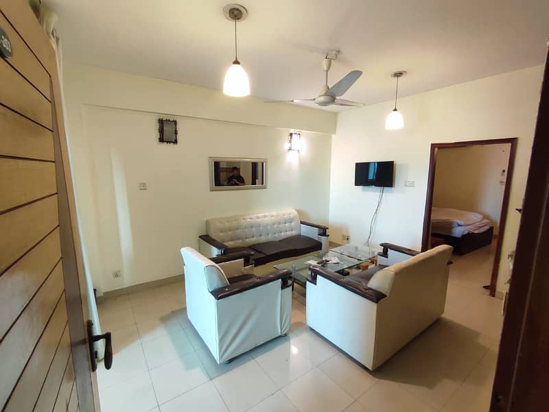 Fully furnished apartment 2bed Dha phase 2 7