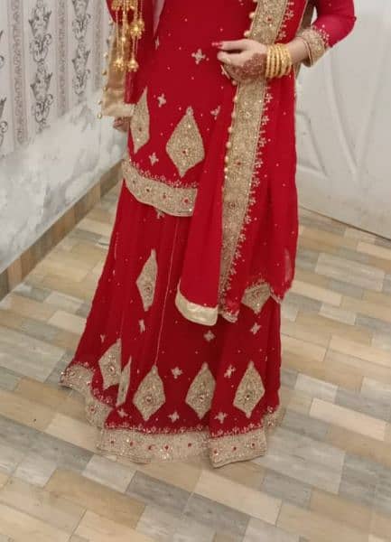 bridal lahnga/wedding dress/Barat dress/bridal lahnga for sale 0