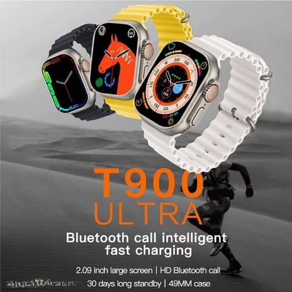 T-900 ultra 2 smart watch with wireless charger 2