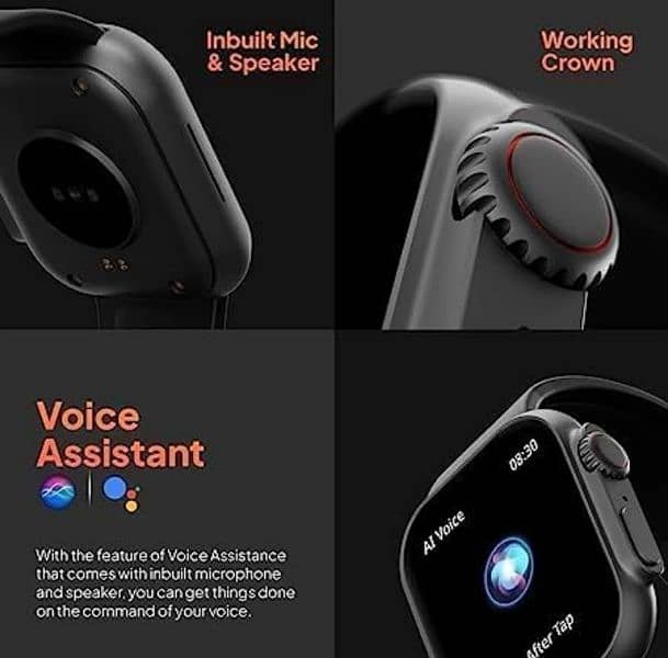 T-900 ultra 2 smart watch with wireless charger 6