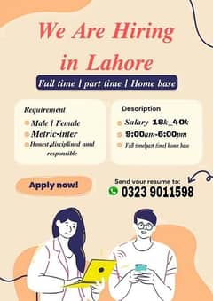 full-time part-time jobs available 0