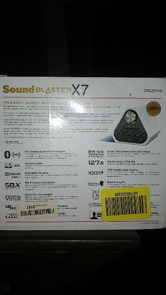 Creative Sound Blaster x7 1
