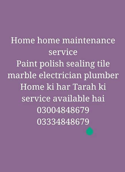 home maintenance service 4