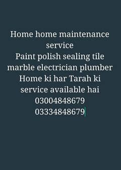 home maintenance service available 0