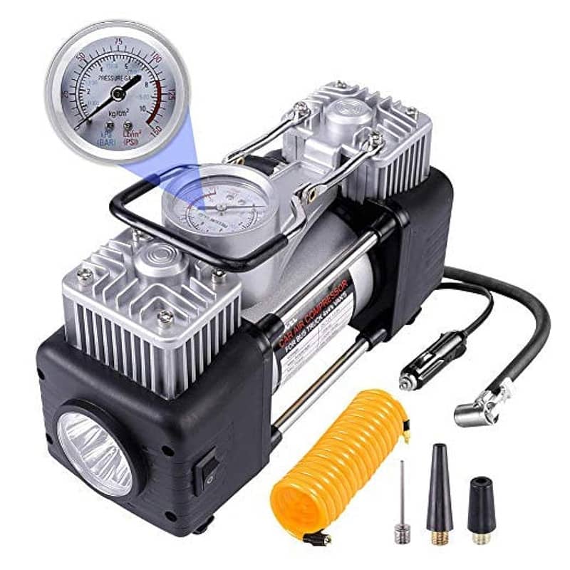 Car Air Compressor Double Function Toyota Tire Inflaor 12 Voltage 8