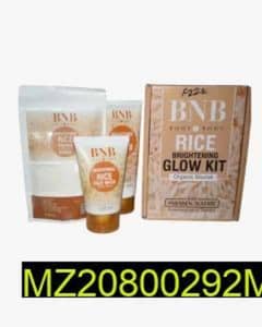 Rice whiting and glowing facial kit