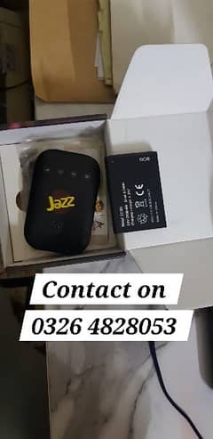 Unlocked jazz 4g Device|zong|ufone|Telenor|Delivery Possible in Lahore