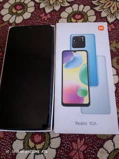 REDMI 10A SMART PHONE (with box and charger)