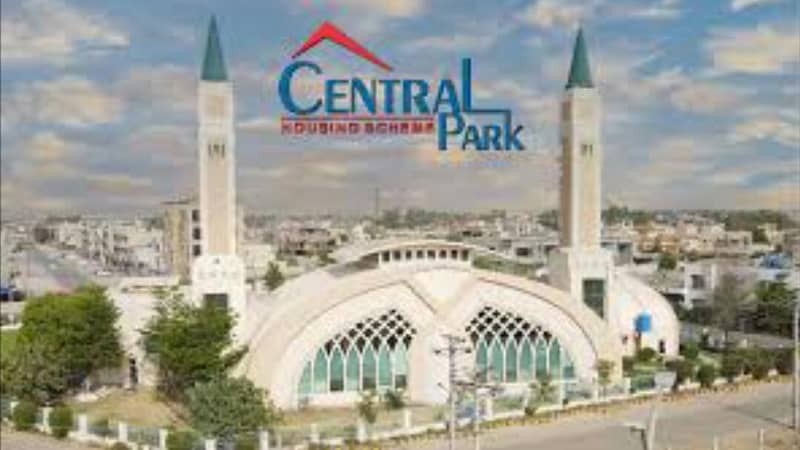 10 Marla 80 feet road Prime location plot available for Sale in Central Park Housing Scheme 2