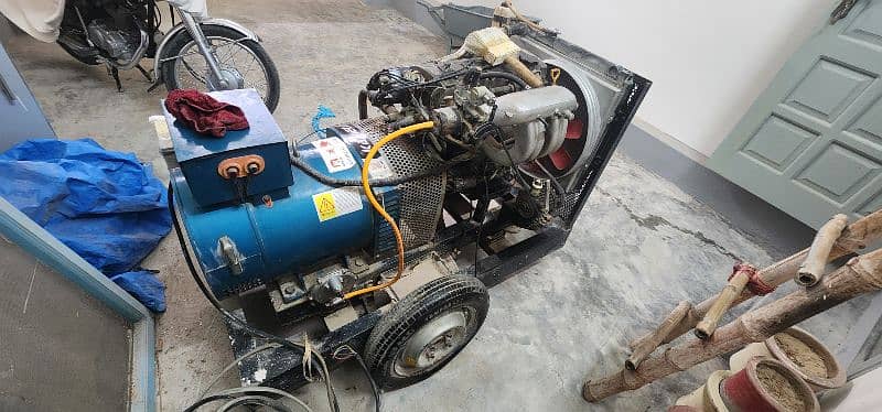15 kw  A. c synchroneus Generator with electricity panal box 6