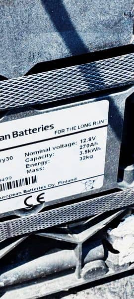 European 12.8v 3kw 270ah Lithium ion Batteries 0