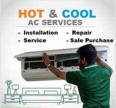 Door step pe AC Repair - AC Service - AC Installation - AC Gas filling