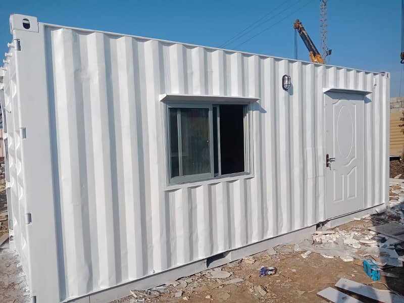 Prefab cabin office container office cafe container dry container 8