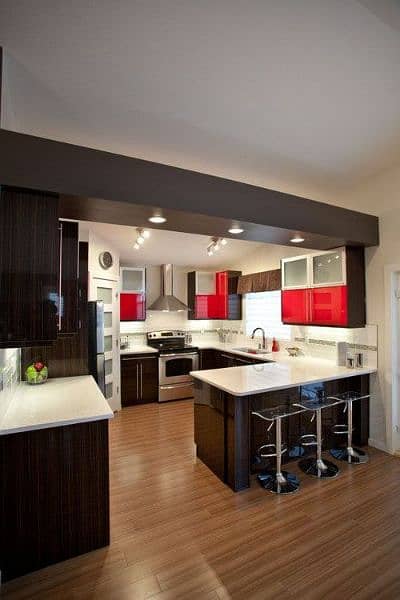 Fancy kitchen cabinets 1