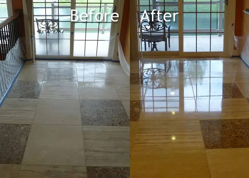 Marble Polish Service| Kitchen Floor Marble & Tiles Grinding & Service 8