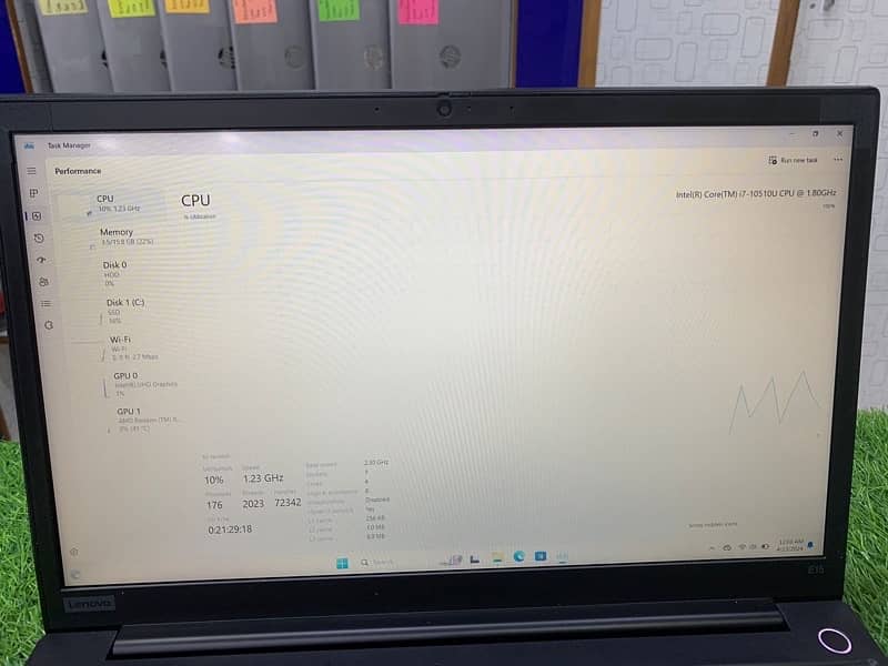 Lenovo E15 Core i7 10TH Generation 2GB Dedicated Graphic Card 10