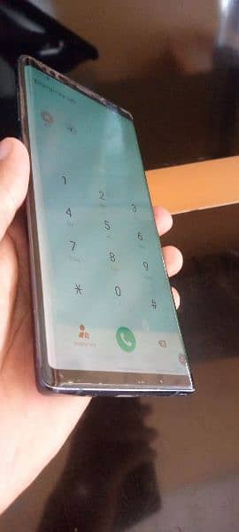 Samsung Galaxy Note 9 for sale 
official PTA approved 
6/128 4